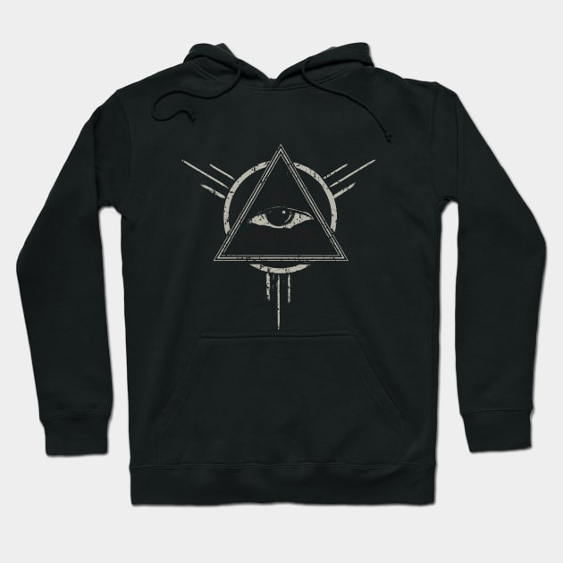 All-Seeing Illuminati Eye Hoodie by UnluckyDevil